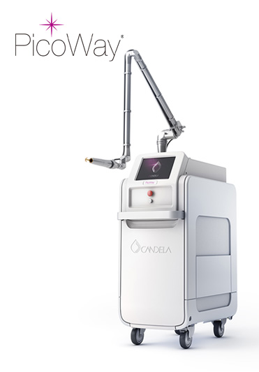 ピコウェイ - PicoWay ナノ秒よりもさらに短い数百ピコ秒（30億分の1秒）という極めて短いパルス発振により得られる高いピークパワーを有する医療用レーザー装置